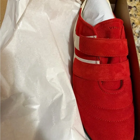 Vince Sonic Suede Trainers - Picture 2 of 5